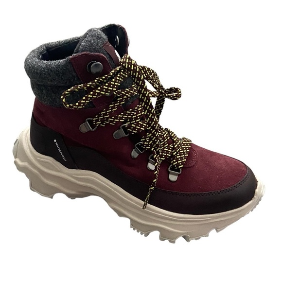 NEW Sorel Kinetic Breakthru Conquest Suede Boot Platform Chunky waterproof - Picture 5 of 11